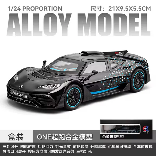 1:24 Diecast Mercedes AMG ONE Super Model Car