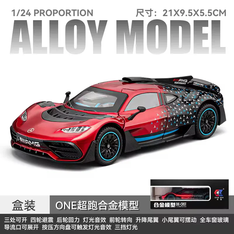1:24 Diecast Mercedes AMG ONE Super Model Car