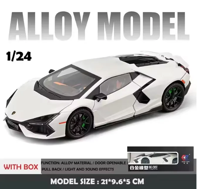 1:24 Diecast Lamborghini Revuelto Model Car