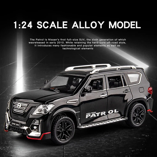 1:24 Diecast Nissan Patrol SUV Model Car